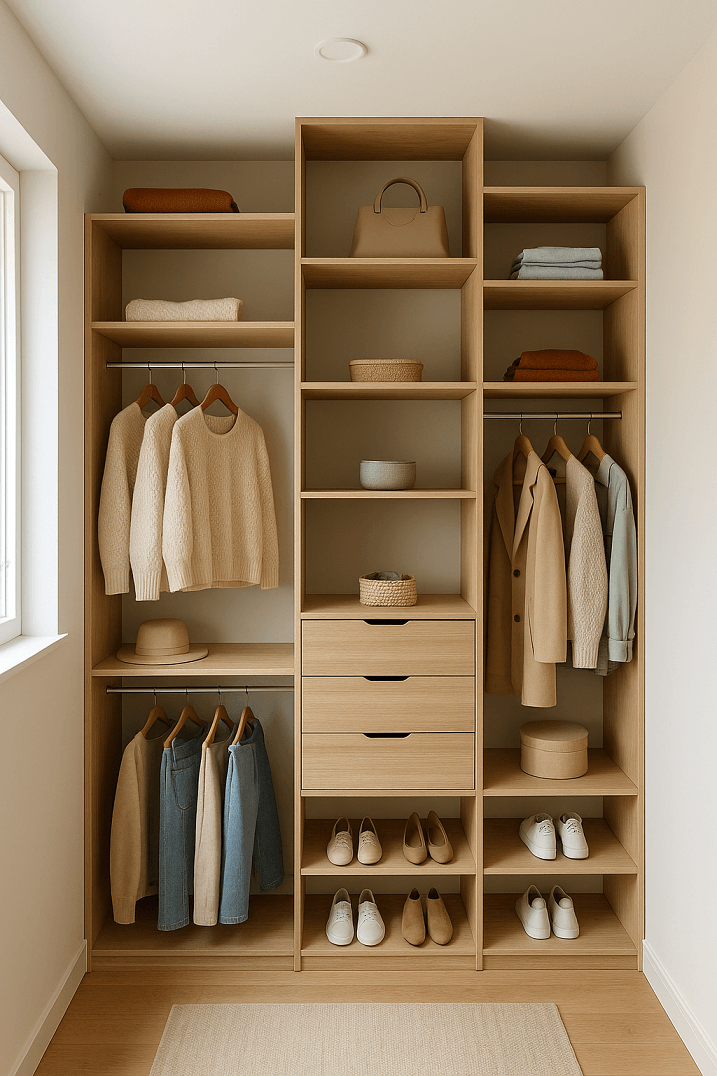 Interface configurateur 3D pour créer un dressing sur mesure